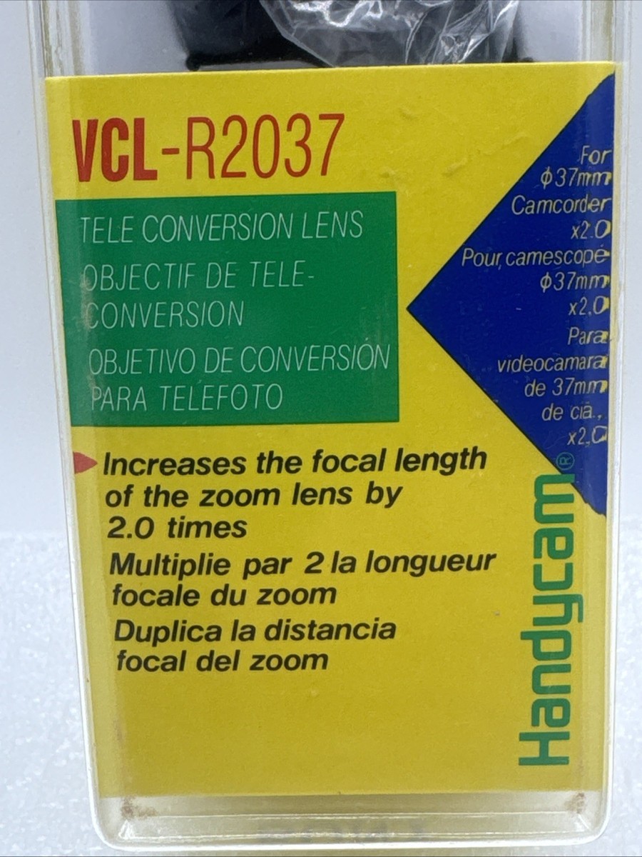 Sony Vcl-r2037 2x Screw-on Tele Conversion Lens for 37mm Thread