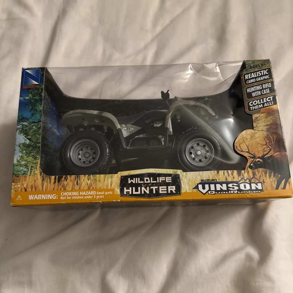 Ray 1/12 Suzuki Vinson 4x4 камуфляжный четырехместный автомобиль класса GI Joe легенды Marvel - Изображение 2 из 4