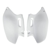 Ufo Seitenteile SD CVR YZ400F '98-02 WHT Weiss