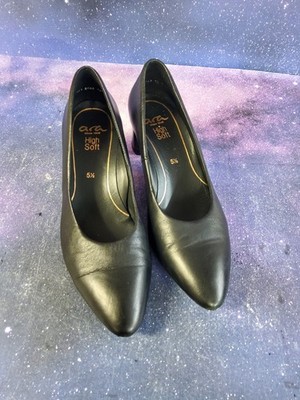 Ara High Soft Women's Black Classic Leather UK 5.5 /US 8