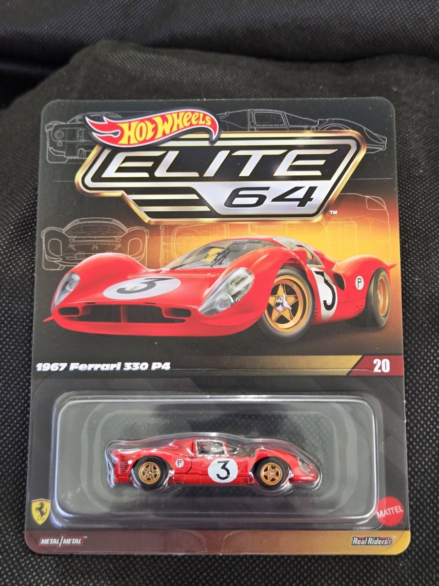 ホットウィール 1967 フェラーリ 330 P4 2025 Hot Wheels Elite 64 1967 Ferrari 330 p4 | eBay