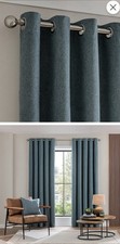 Dunelm Luna Curtains Eyelet 168x228cm