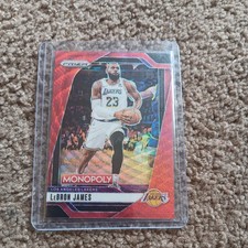 Lebron James Red Wave Card Prices | Lebron James Red Wave Card List