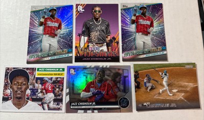 Jazz Chisholm Jr - (Lot of 6 cards) - Inserts and More