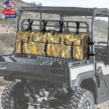 Utv Double Gun Tool Bag Heavy Duty Tool Holder Rack Hunting Gear Fit Most Utv Us