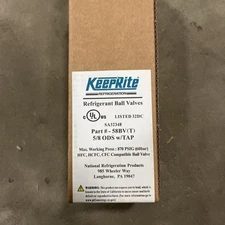  KEEPRITE 58BV(T) REFRIGERATION BALL VALVE WITH PRESSURE TAP