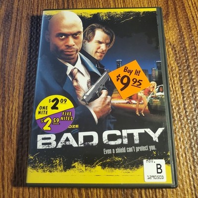 Bad City DVD 2004 Lance Reddick Crime Drama Special Features