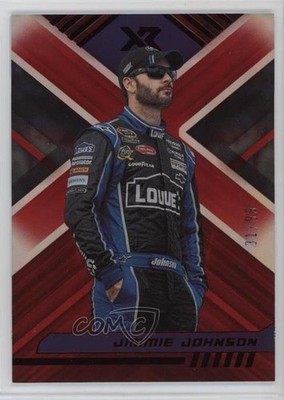 2023 Panini Chronicles Xr Red 31/99 Jimmie Johnson #3 HOF 0ud4