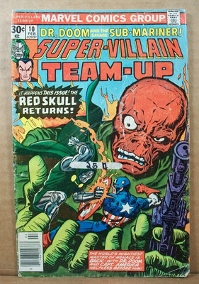 Super-Villain Team-Up #10 (Marvel Comics, February 1977) VG