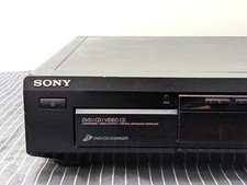 Vintage Sony 5 Disc CD/DVD Player Carousel Changer. Tested. DVP-C660 NO REMORE 
