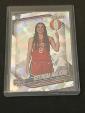 2025 Panini Prizm WNBA #140 Georgia Amoore Ice Prizms