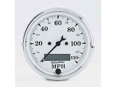 Auto Meter 1688 Old Tyme White Speedometer