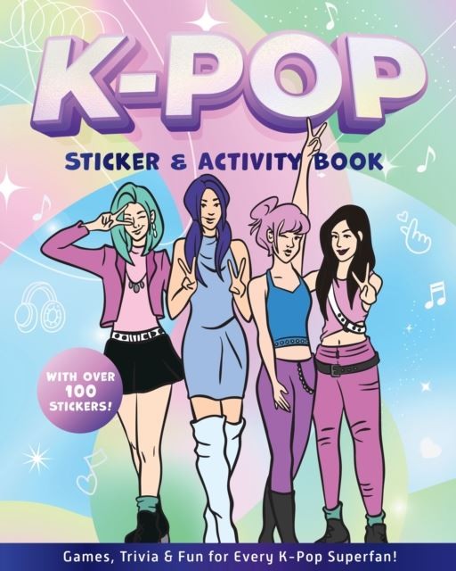 K-Pop Sticker & Activity Book by Editors of Chartwell Books Paperback