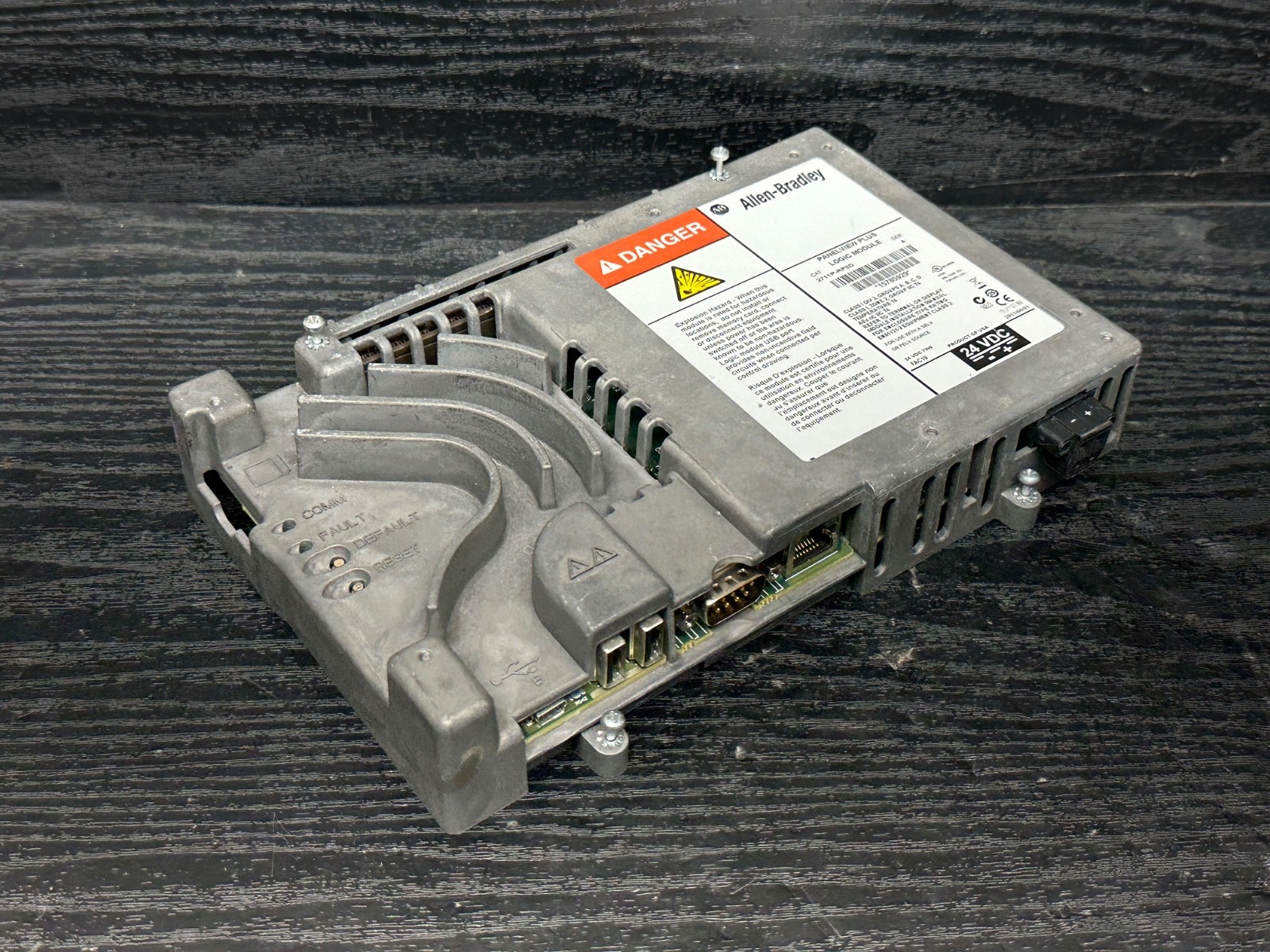 Allen Bradley 2711P-RP8D A PanelView Plus HMI Logic Module 512MB DC Power 2011