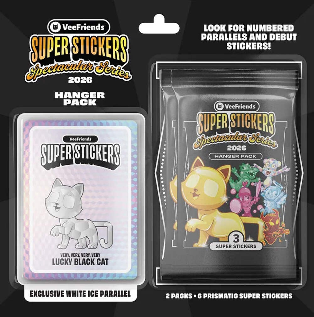 2026 VeeFriends Spectacular Series Super Stickers Hanger Packs | eBay