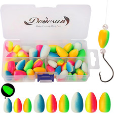 220/104/80/60/54/52/42Pcs Pompano Rig Floats for Surf Fishing Foam Bobbers for F