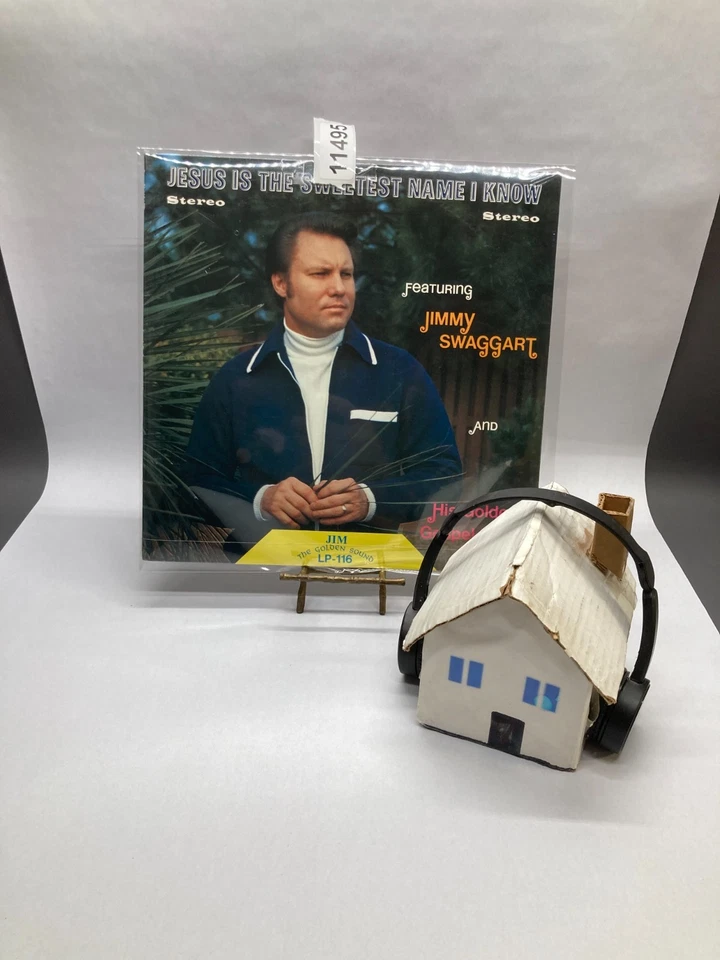 Jimmy Swaggart Jesus Is The Sweetest Name I Know Vinyl LP 1974 JIM Record LP-116 - Image 4 of 4