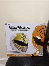 Hasbro Mighty Morphin Power Rangers Lightning Collection White Ranger Helmet