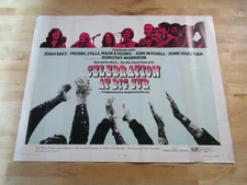 Celebration At Big Sur Original Rolled Half-Sheet Poster Neil Young Joan Baez