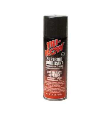 Tri Flow Teflon Lube (6-OZ Spray) 6-Ounce Spray, Multi 