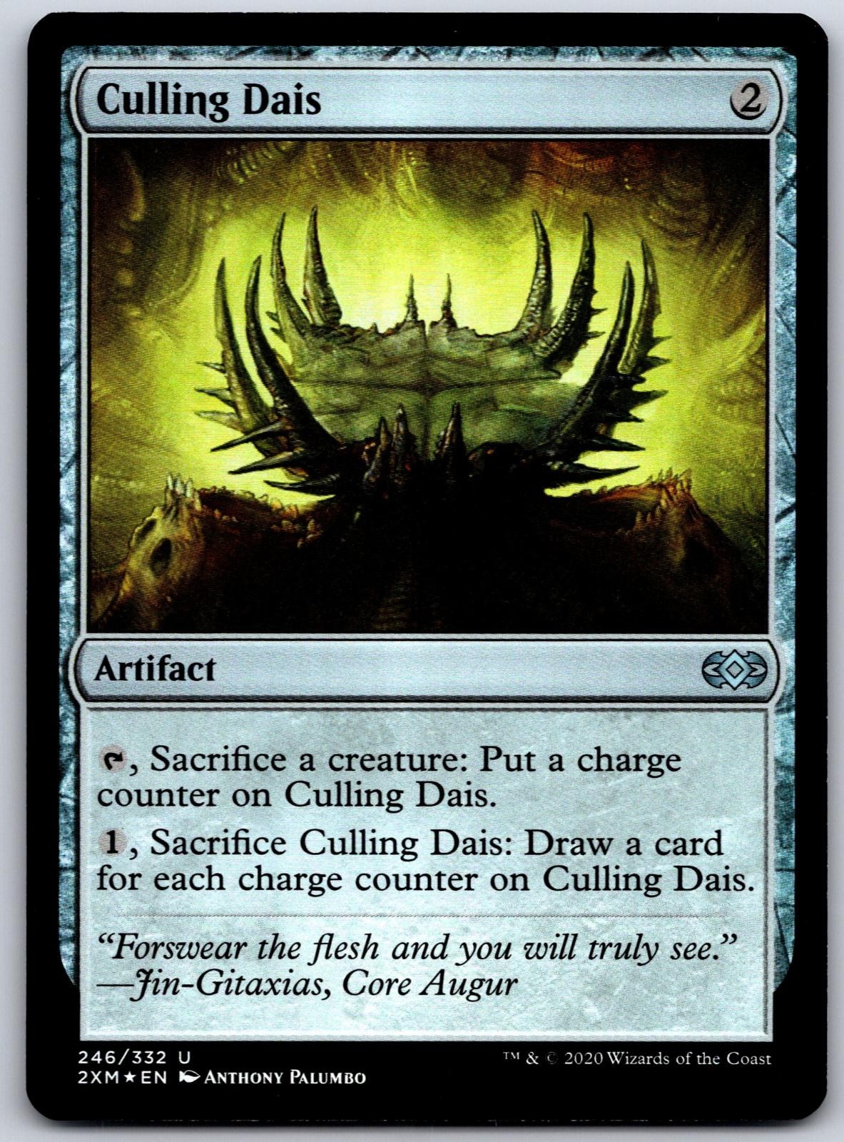 Culling Dais 246 FOIL UC Double Masters Magic: The Gathering NM