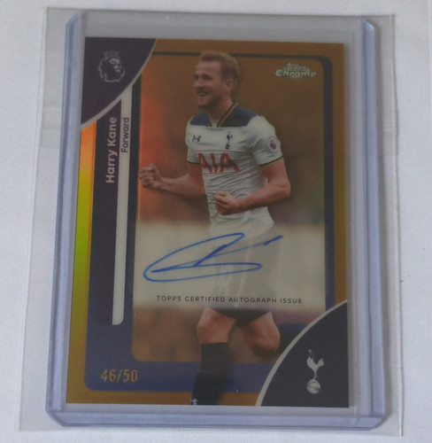 Topps Chrome Premier League 2026 Harry Kane Tottenham CA-HK Auto 46/50