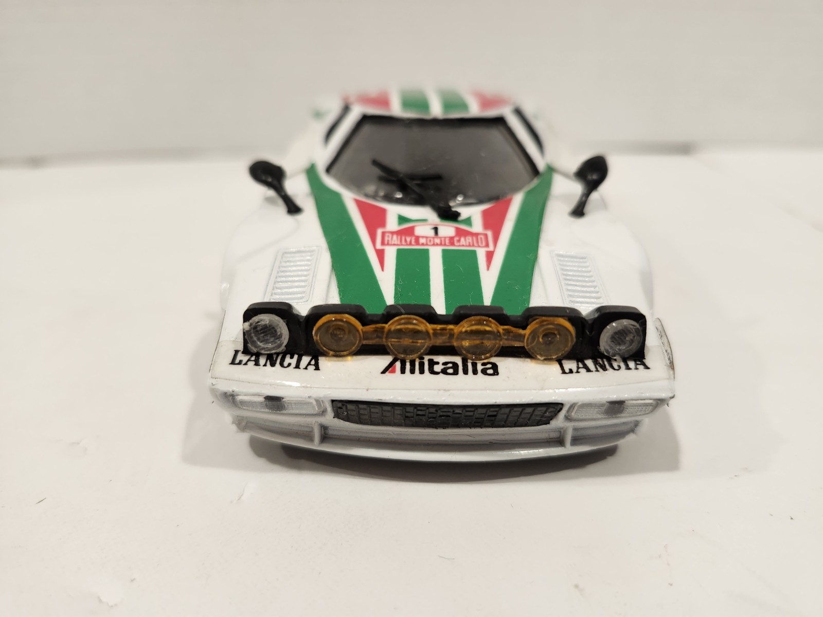 Lancia Stratos Rally  Monte Carlo 1977  Alitalia Number 1 1/43 Die Cast Model