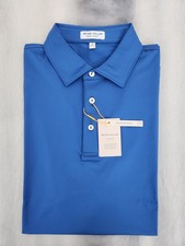 Peter Millar Performance Solid Jersey Polo MS23EK01S Men's Size Medium New