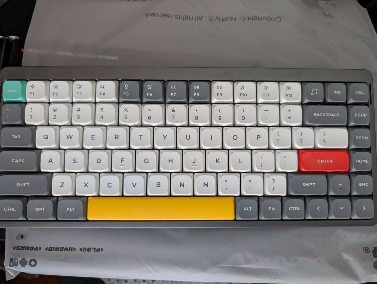 NuPhy Air75 V2 75% Mechanical Keyboard (Cowberry Switches) | eBay