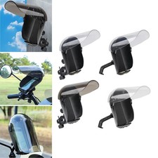 Phone Holder Sun Visor Cellphone Stand Waterproof Sun Shade Cover for Bicycle