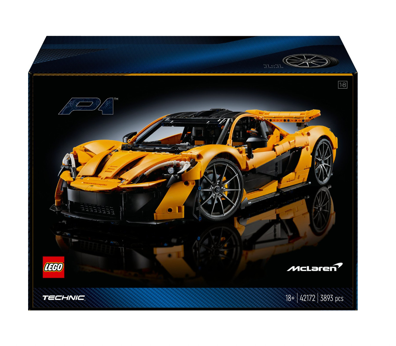 McLaren P1 42172 LEGO Technic : la maquette voiture ultime pour surmonter le stress