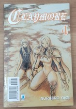 CLAYMORE 4 - PRIMA EDIZIONE - ESAURITO - STAR COMICS MANGA