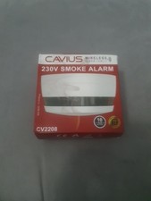 Cavius CV2208 Mains Optical Smoke Alarm with Lithium Battery/ Wireless Interlink