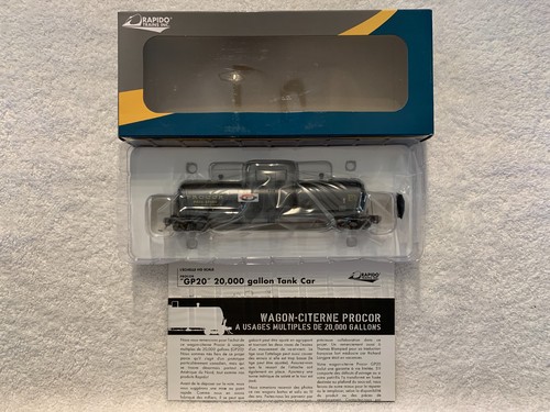 Coche cisterna Rapido #135003-2 escala HO Prox "como se entrega" Procor GP20 #47680 | Zustand: New