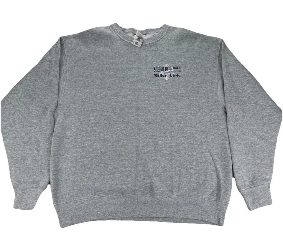 Sudadera De Colección Texas Tech Red Raiders Miller Girls 1996 Trineo Campana Baile Talla XL Foto 2 de 4