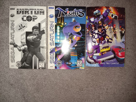 Sega Saturn Controller And Daytona Usa(no case) also includes manuals