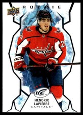 2021-22 Upper Deck Ice Hendrix Lapierre Rookie Washington Capitals #121