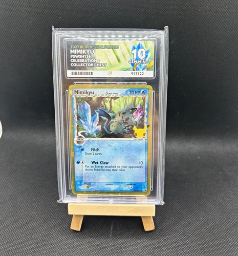 Mimikyu 2021 Celebrations Black Star Promo SWSH136 Holo ACE 10