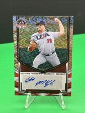 2025 USA Stars & Stripes Ethan McElvain #NTS-EM Silver Swirl Auto 26/75 ⚾️🔥⚾️