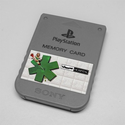 Custom PlayStation 1 (PS1) Memory Card Stickers - Catalog #2 - You Pick!
