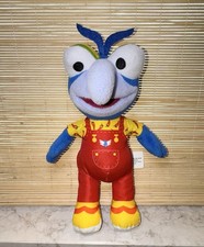 Disney Store Muppets Gonzo 9” Peluche Bambola Salopette Muppet Giocattolo Bambino