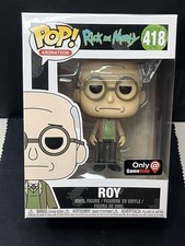 Funko Pop! Vinyl: Rick and Morty Roy GameStop (Exclusive) #418 2018 Vaulted