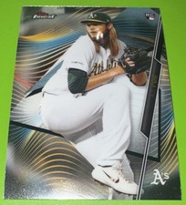 AJ Puk RC 2020 Topps Finest Rookie #30 Oakland Athletics, Marlins, Diamondbacks