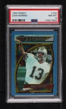 1994 Topps Finest Dan Marino #142 PSA 8 HOF 15bk