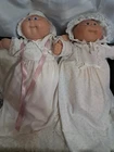 2 Vintage Cabbage Patch Preemie Dolls  1985