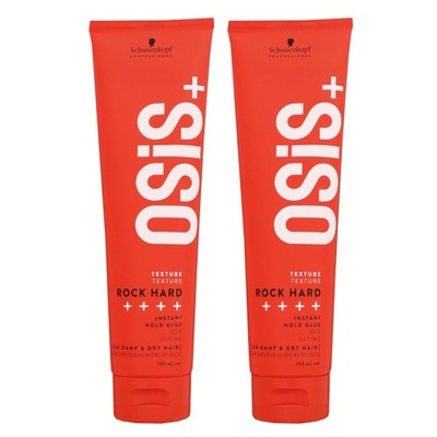 Schwarzkopf Osis Rock Hard 2 x 150 ml Haargel starker Halt Set