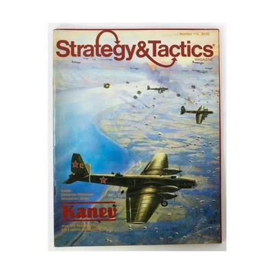 SPI Strategy & Tactics #115 w/Kanev Mag VG+