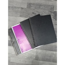 Set of 4 Spiral Notebooks