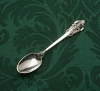 Grande Baroque by Wallace Sterling Silver individual Demitasse Spoon 4 1/8"