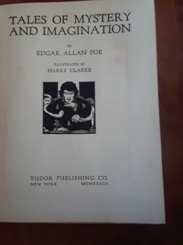 1933, Tales of Mystery and Imagination, Edgar Allan Poe, Illus. Harry Clarke, - Picture 2 of 11